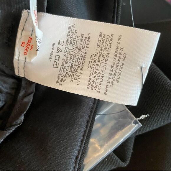 Express Black Barely Boot Low Rise Dress Pants Size 2P NWT - Picture 6 of 6